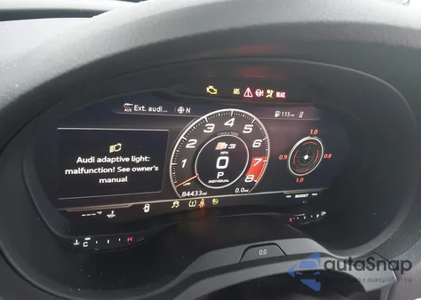 2017 Audi S3 2.0T Premium Plus z USA, uszkodzony, nr VIN WAUB1GFF5H1071854